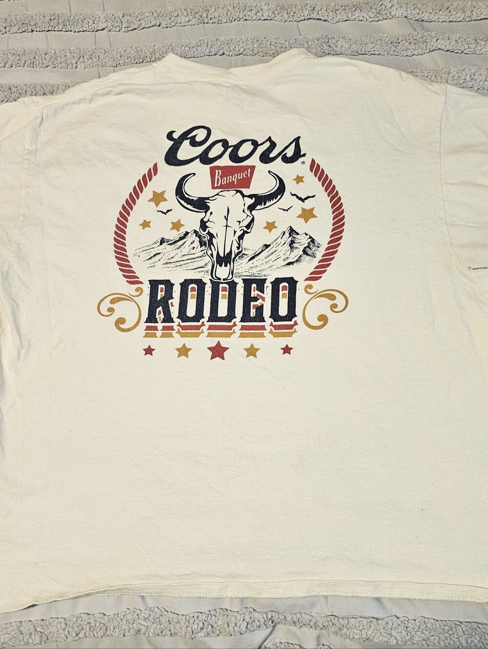 Coors Banquet Rodeo 100% Cotton Tee - XL